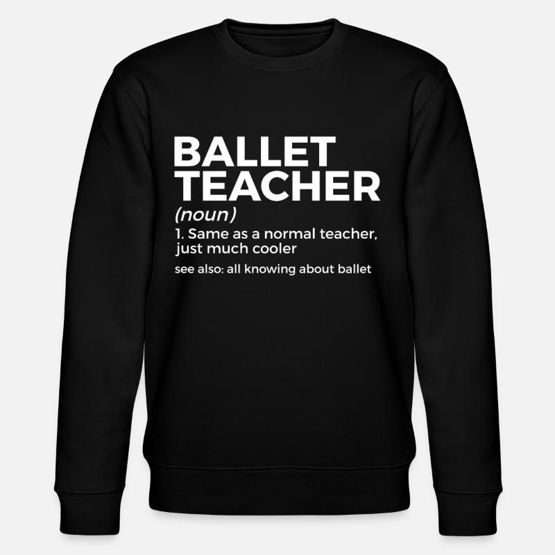 Danse classique - Sweat bio CHANGER Stanley/Stella Unisexe - noir