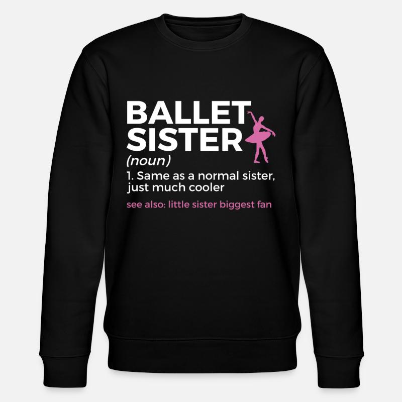 Danse classique - Sweat bio CHANGER Stanley/Stella Unisexe - noir