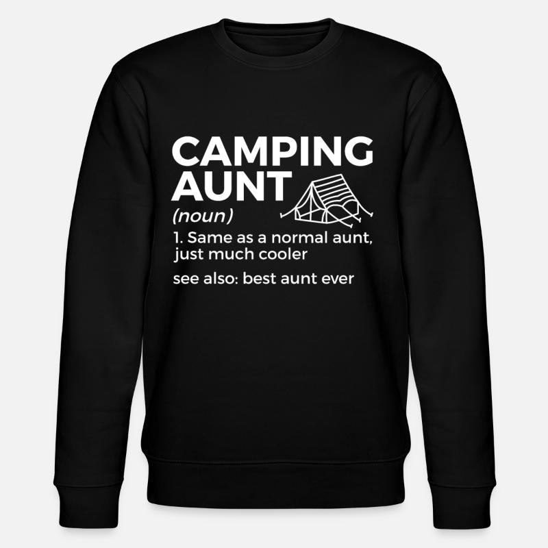 Camping Camping Motorhome - Stanley/Stella CHANGER Unisex Organic Sweatshirt - black
