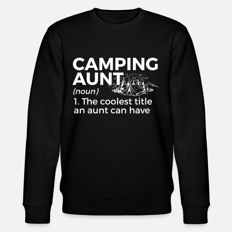 Camping Camping Motorhome - Stanley/Stella CHANGER Unisex Organic Sweatshirt - black