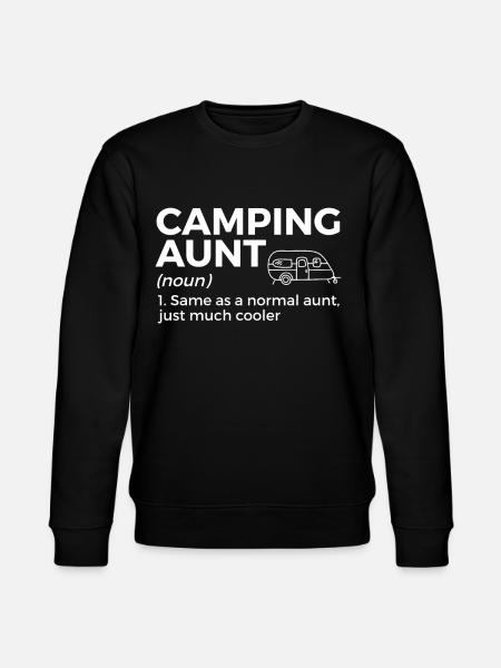Camping Camping Motorhome - Stanley/Stella CHANGER Unisex Organic Sweatshirt - black