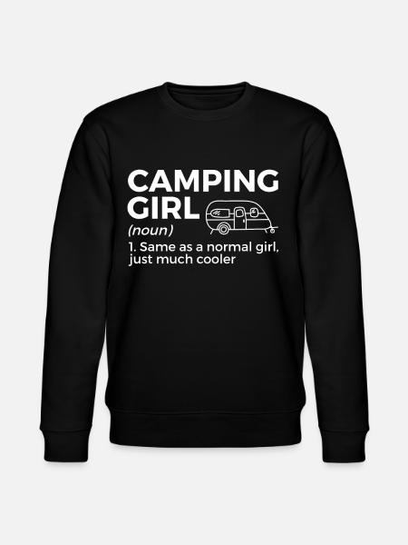 Camping Camping Motorhome - Stanley/Stella CHANGER Unisex Organic Sweatshirt - black