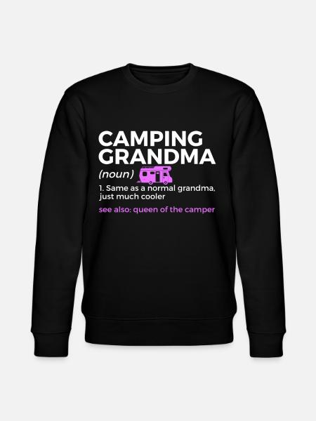 Camping Camping Motorhome - Stanley/Stella CHANGER Unisex Organic Sweatshirt - black