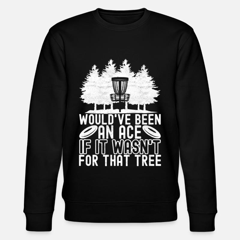 Disc Golf Disc Golfer - Stanley/Stella CHANGER Unisex Organic Sweatshirt - black