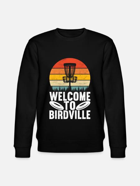 Disc Golf Disc Golfer - Stanley/Stella CHANGER Unisex Organic Sweatshirt - black