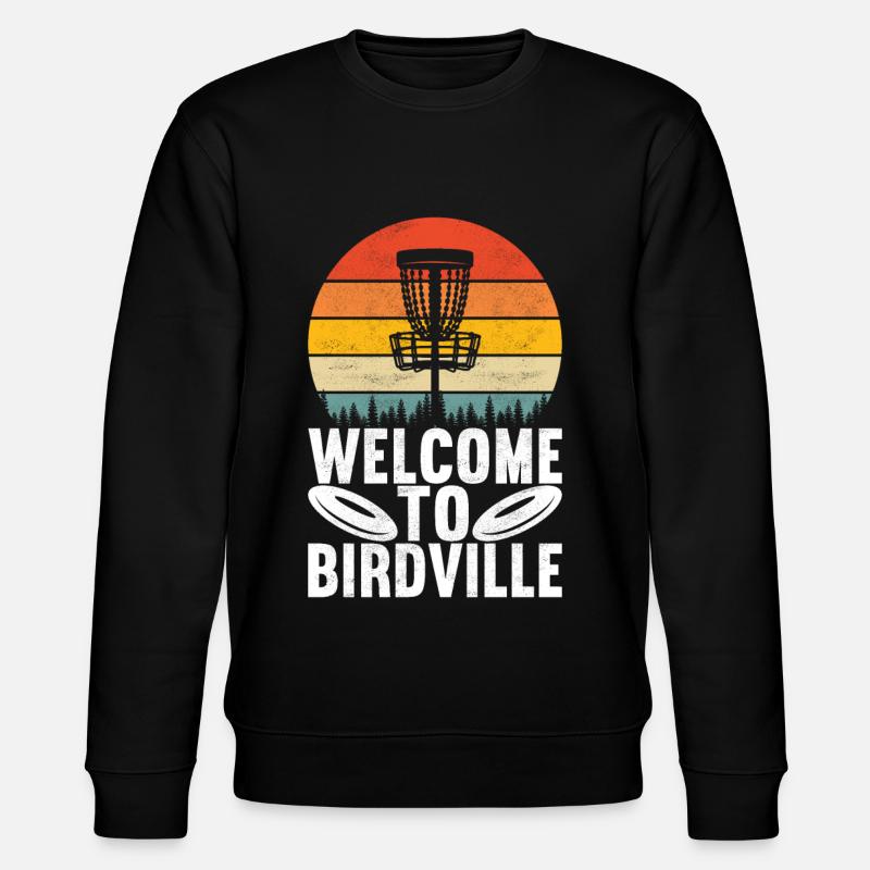 Disc Golf Disc Golfer - Stanley/Stella CHANGER Unisex Organic Sweatshirt - black