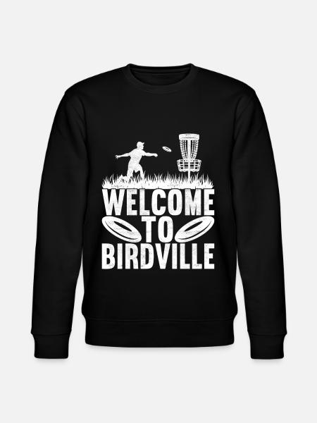 Disc Golf Disc Golfer - Stanley/Stella CHANGER Unisex Organic Sweatshirt - black