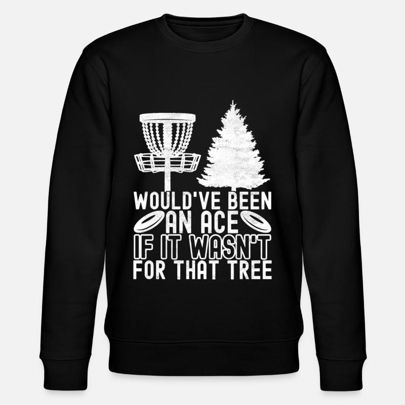 Disc Golf Disc Golfer - Stanley/Stella CHANGER Unisex Organic Sweatshirt - black