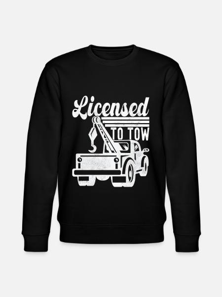 Abschleppwagen Abschleppdienst - Stanley/Stella Unisex Bio-Sweatshirt CHANGER  - Schwarz
