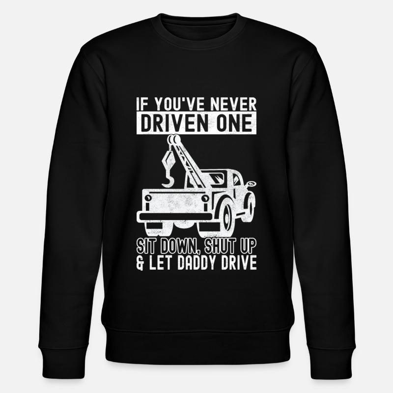 Abschleppwagen Abschleppdienst - Stanley/Stella Unisex Bio-Sweatshirt CHANGER  - Schwarz