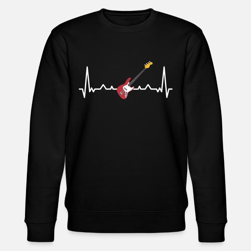 Musicien de guitare basse - Sweat bio CHANGER Stanley/Stella Unisexe - noir