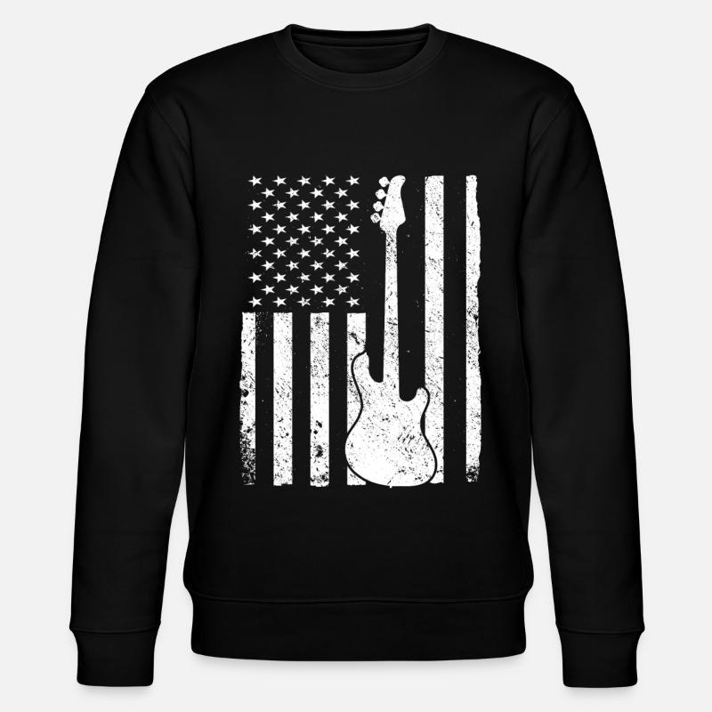 Musicien de guitare basse - Sweat bio CHANGER Stanley/Stella Unisexe - noir