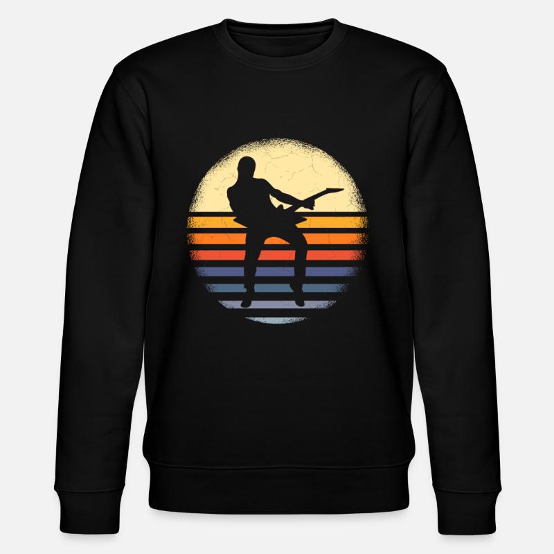 Musicien de guitare basse - Sweat bio CHANGER Stanley/Stella Unisexe - noir