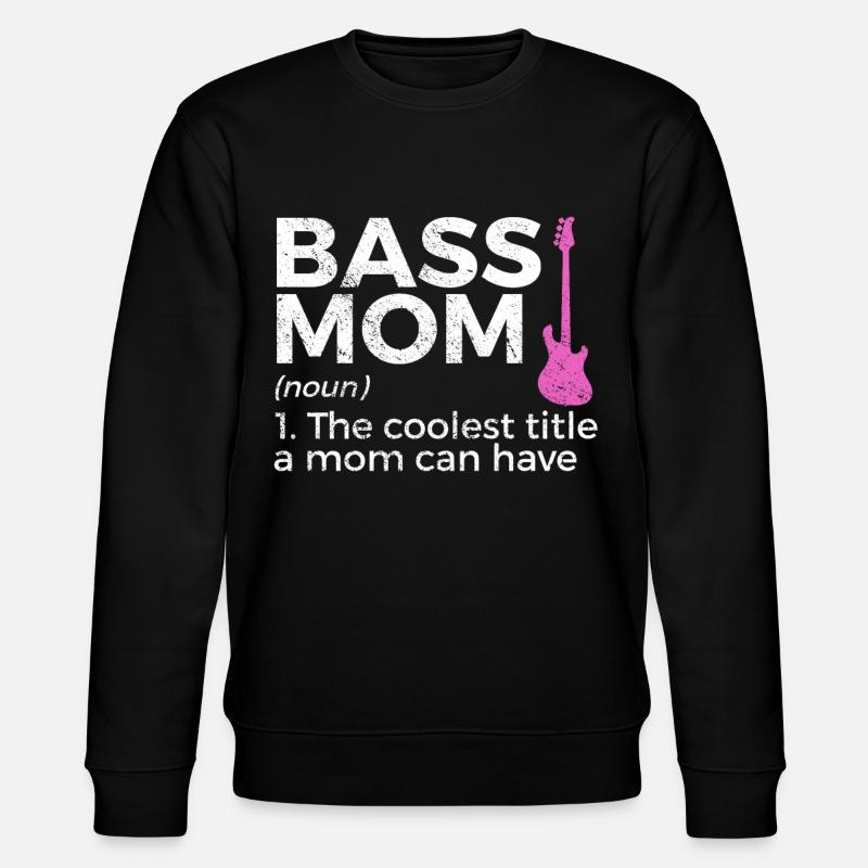 Musicien de guitare basse - Sweat bio CHANGER Stanley/Stella Unisexe - noir