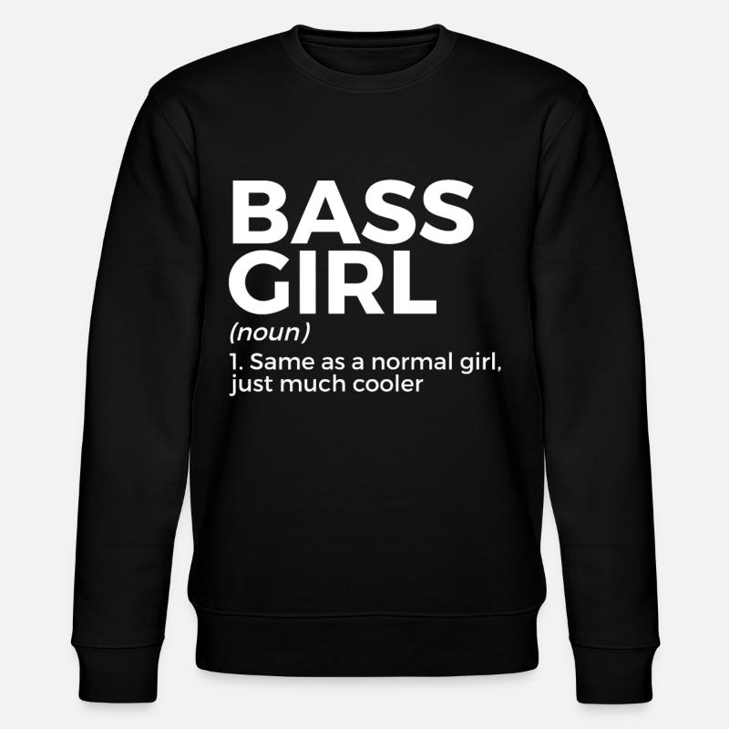 Musicien de guitare basse - Sweat bio CHANGER Stanley/Stella Unisexe - noir