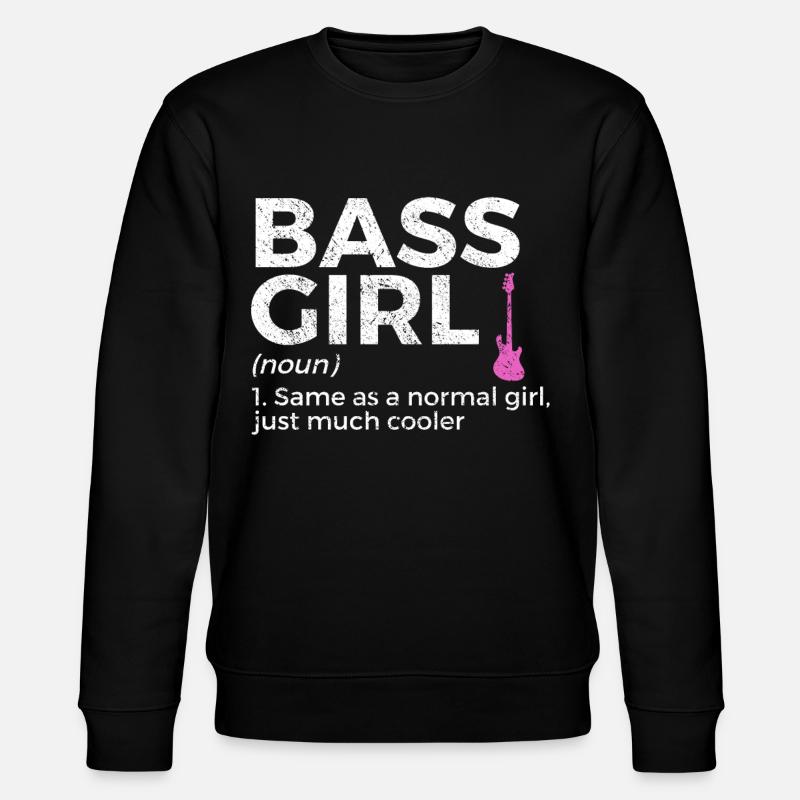 Musicien de guitare basse - Sweat bio CHANGER Stanley/Stella Unisexe - noir