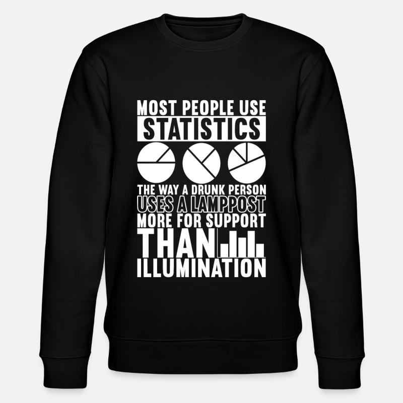 Data Scientist Data Analyst - Stanley/Stella CHANGER Unisex Organic Sweatshirt - black