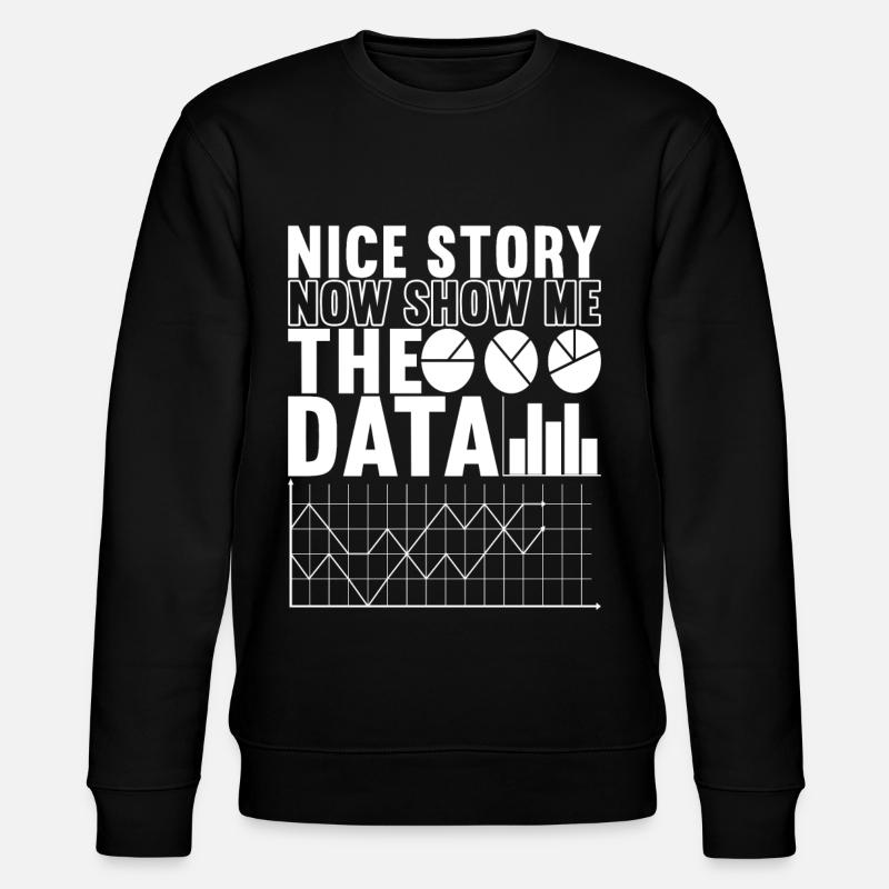 Data Scientist Data Analyst - Stanley/Stella Unisex Bio-Sweatshirt CHANGER - Schwarz