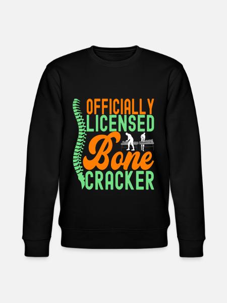 Chiropractor Chiropractic Physiotherapy - Stanley/Stella CHANGER Unisex Organic Sweatshirt - black