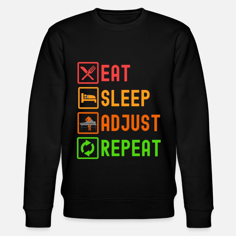 Chiropractor Chiropractic Physiotherapy - Stanley/Stella CHANGER Unisex Organic Sweatshirt - black