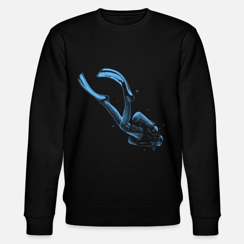 Plongeur plongeur plongeur - Sweat bio CHANGER Stanley/Stella Unisexe - noir