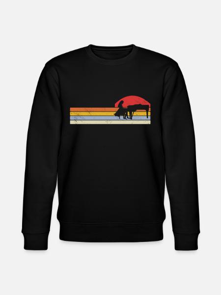 Piano Musician - Stanley/Stella CHANGER Unisex Organic Sweatshirt - black