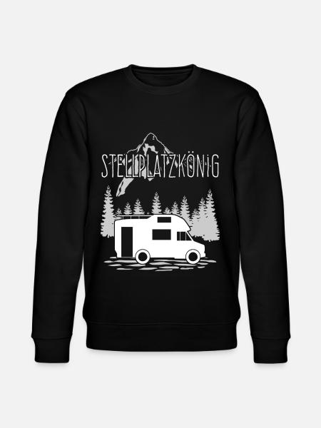 Wohnmobil Camper Camping Wohnmobile - Stanley/Stella Unisex Bio-Sweatshirt CHANGER - Schwarz