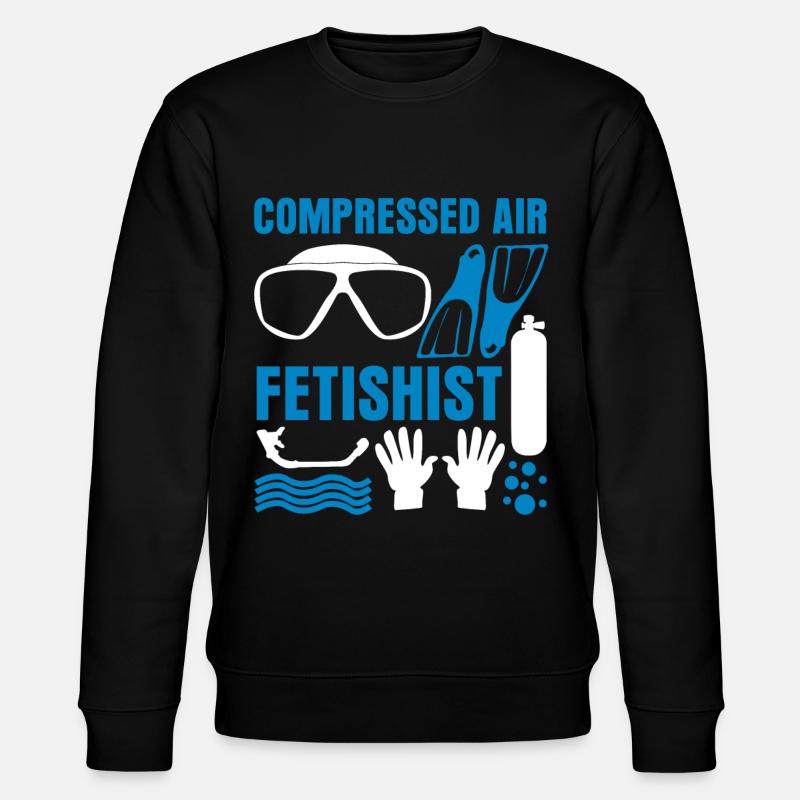 Lunettes de plongée - Sweat bio CHANGER Stanley/Stella Unisexe - noir