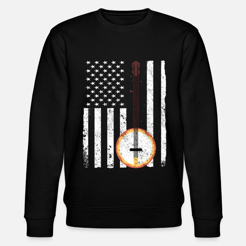 Musicien de banjo - Sweat bio CHANGER Stanley/Stella Unisexe - noir