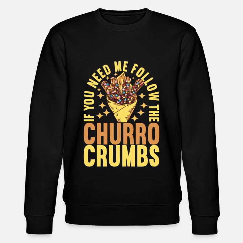 Churros - Stanley/Stella Unisex Bio-Sweatshirt CHANGER  - Schwarz