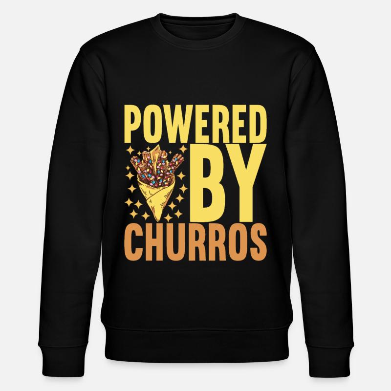 Churros - Stanley/Stella Unisex Bio-Sweatshirt CHANGER  - Schwarz