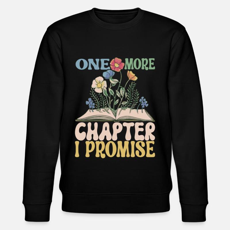 Read books Bookworm - Stanley/Stella CHANGER Unisex Organic Sweatshirt - black