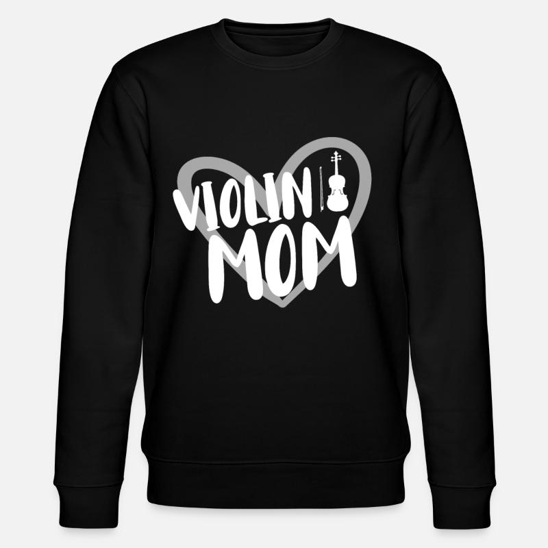 Violin Violin Musician - Stanley/Stella CHANGER Unisex Organic Sweatshirt - black