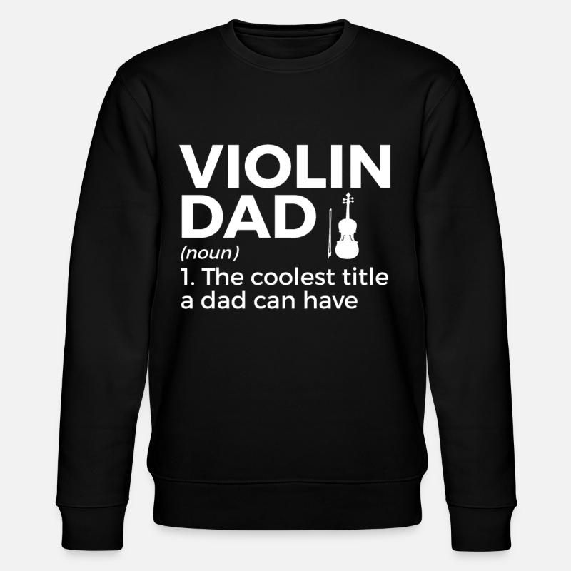 Violon Musicien - Sweat bio CHANGER Stanley/Stella Unisexe - noir