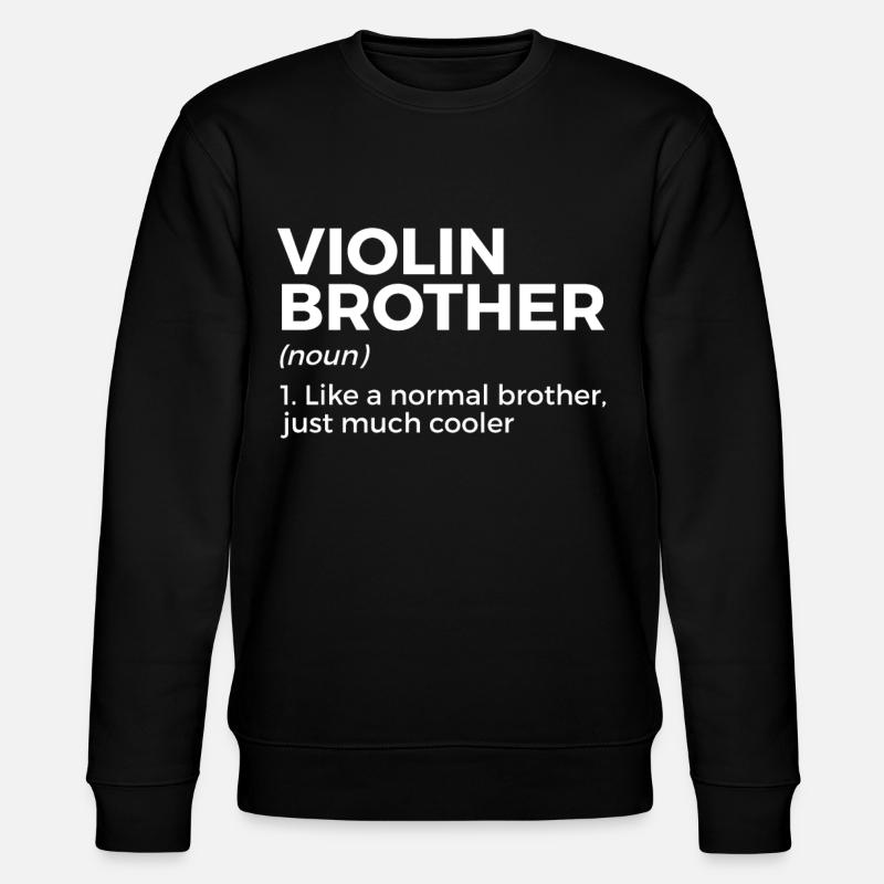 Violon Musicien - Sweat bio CHANGER Stanley/Stella Unisexe - noir