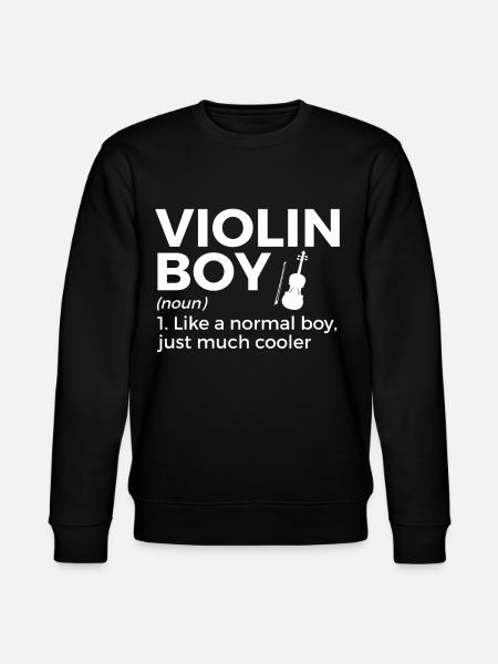 Violon Musicien - Sweat bio CHANGER Stanley/Stella Unisexe - noir