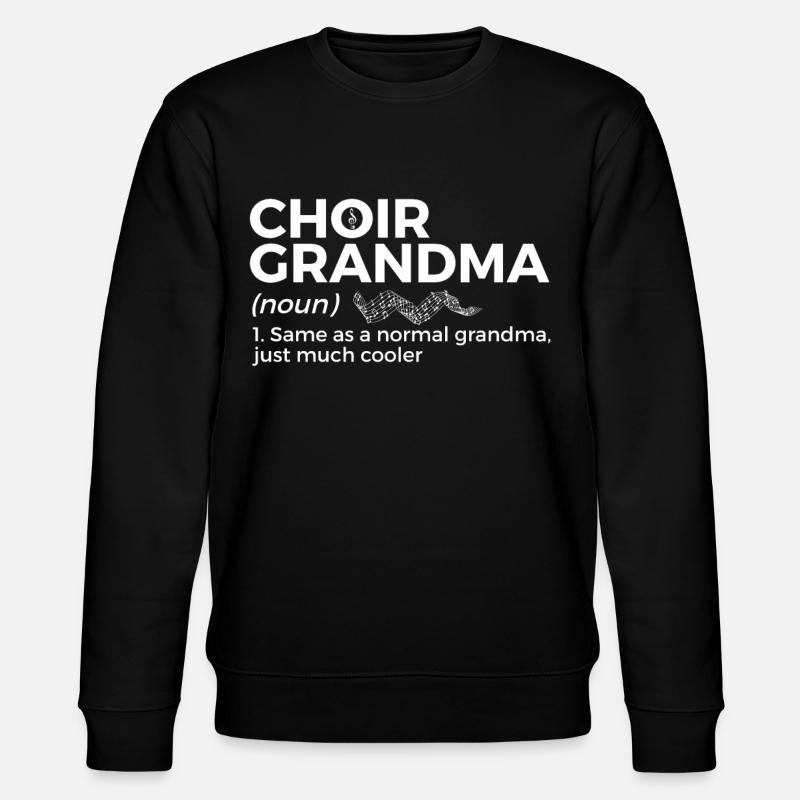 Choir Musicians - Stanley/Stella CHANGER Unisex Organic Sweatshirt - black