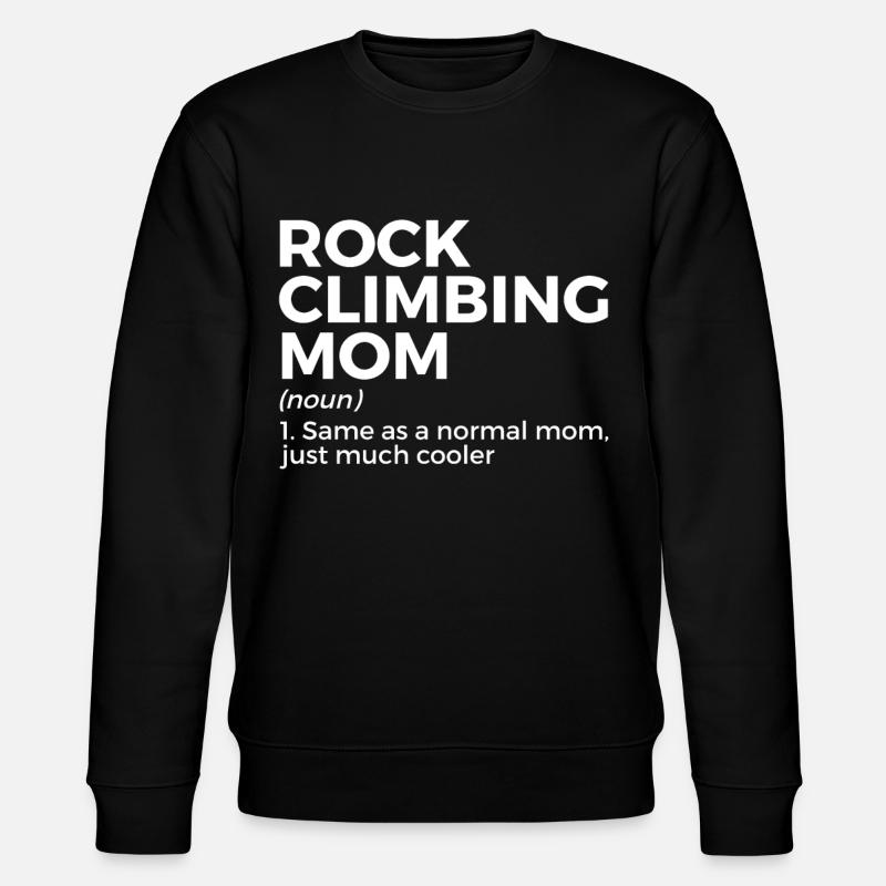 Escalade Alpinisme - Sweat bio CHANGER Stanley/Stella Unisexe - noir