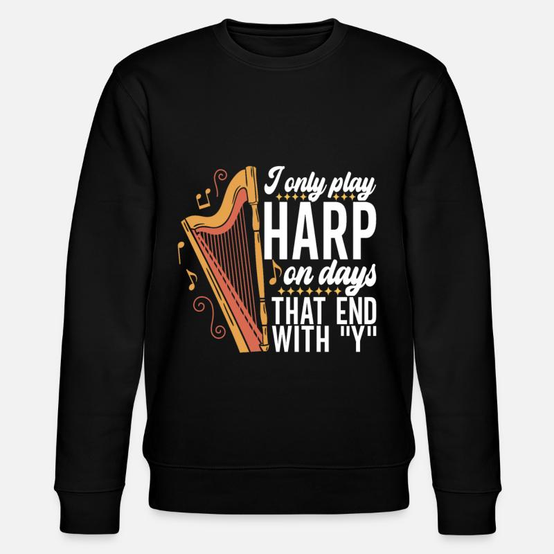 Joueur de harpe - Sweat bio CHANGER Stanley/Stella Unisexe - noir
