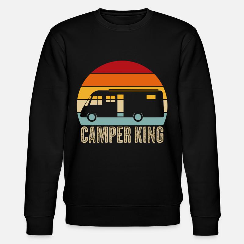 Camping-car camping-car camping-car - Sweat bio CHANGER Stanley/Stella Unisexe - noir
