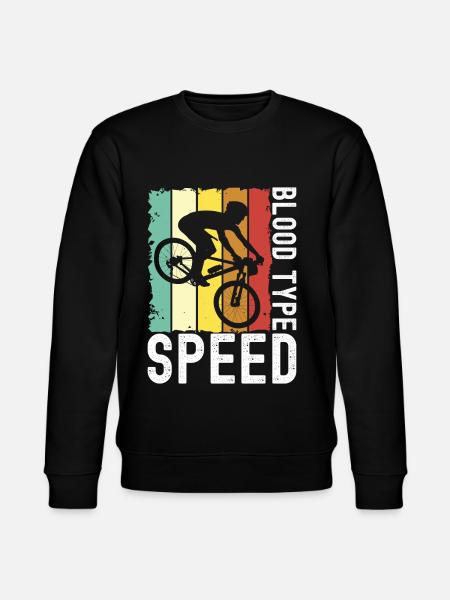 Bicycle cyclists - Stanley/Stella CHANGER Unisex Organic Sweatshirt - black