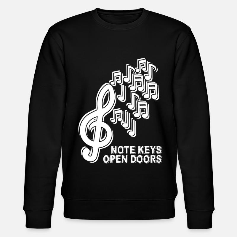 Clef de musique - Sweat bio CHANGER Stanley/Stella Unisexe - noir
