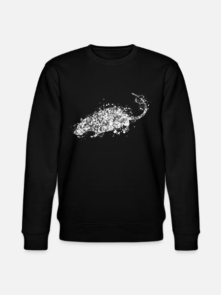 Rat Rat Mice Mouse - Stanley/Stella CHANGER Unisex Organic Sweatshirt - black