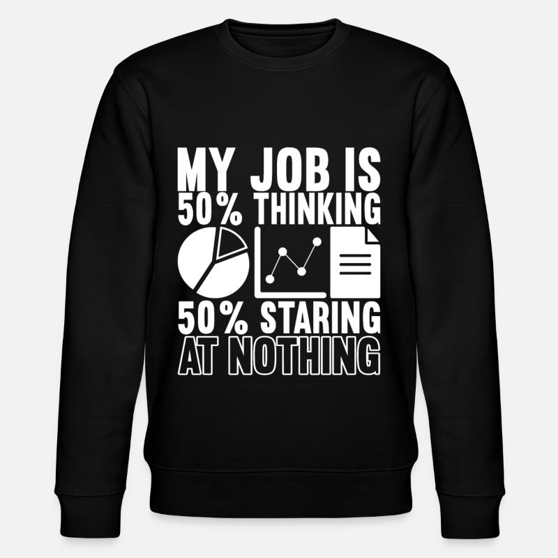 Data Scientist Data Analyst - Stanley/Stella Unisex Bio-Sweatshirt CHANGER - Schwarz