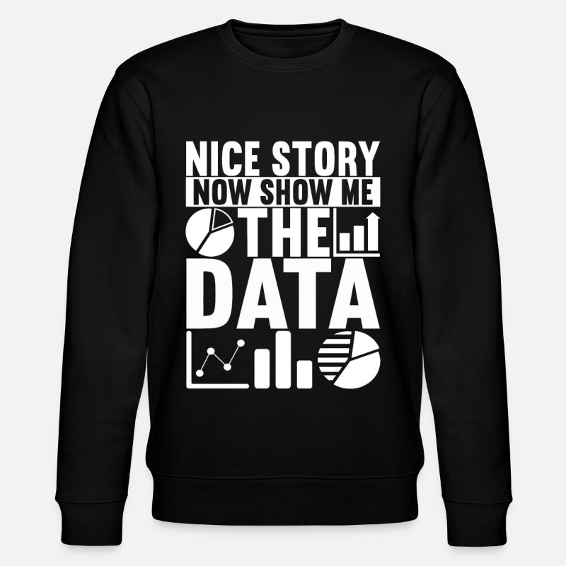 Data Scientist Data Analyst - Stanley/Stella Unisex Bio-Sweatshirt CHANGER - Schwarz