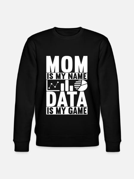 Data Scientist Data Analyst - Stanley/Stella CHANGER Unisex Organic Sweatshirt - black