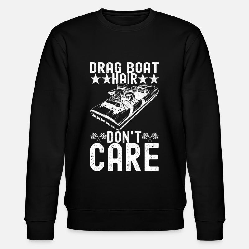 Drag Boat Racing - Stanley/Stella CHANGER Unisex Organic Sweatshirt - black