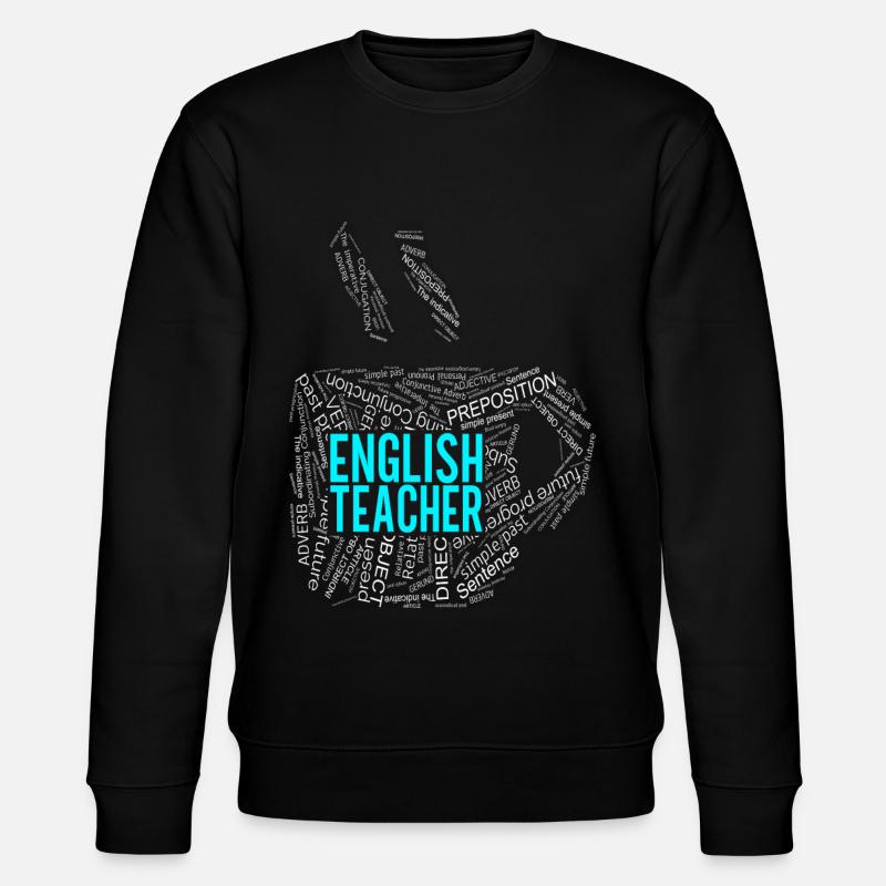 Professeur d’anglais Englisch Lehrer - Sweat bio CHANGER Stanley/Stella Unisexe - noir