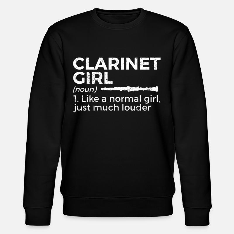 Musicien clarinette - Sweat bio CHANGER Stanley/Stella Unisexe - noir