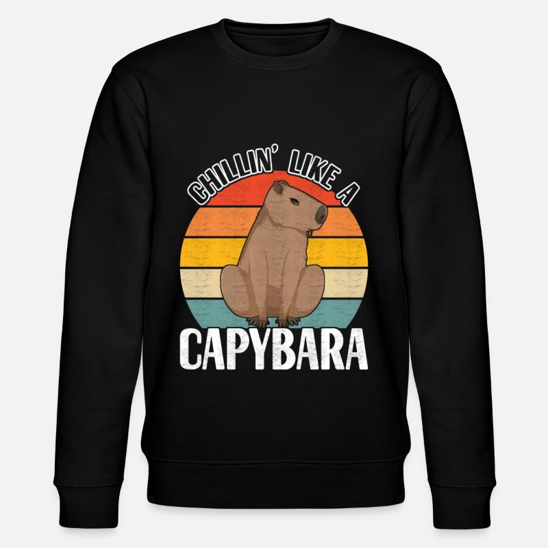 Capybara - Sweat bio CHANGER Stanley/Stella Unisexe - noir